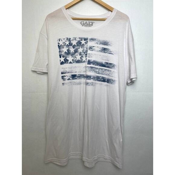 Galt American Flag Tee Mens XXLarge - Picture 1 of 4